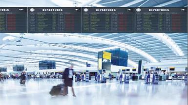 Hệ thống Digital Signage tối ưu hóa sự tiện lợi cho hành khách tại sân bay